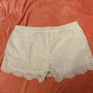 Lucky Brand white eyelet shorts